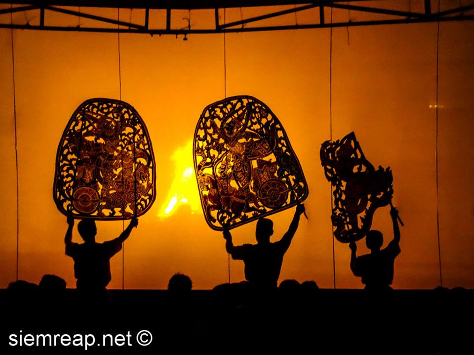 Shadow Puppet Theater in Siem Reap