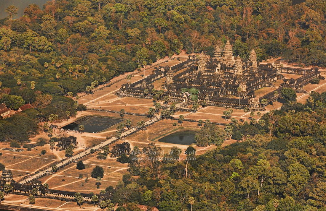 angkor thom aerial